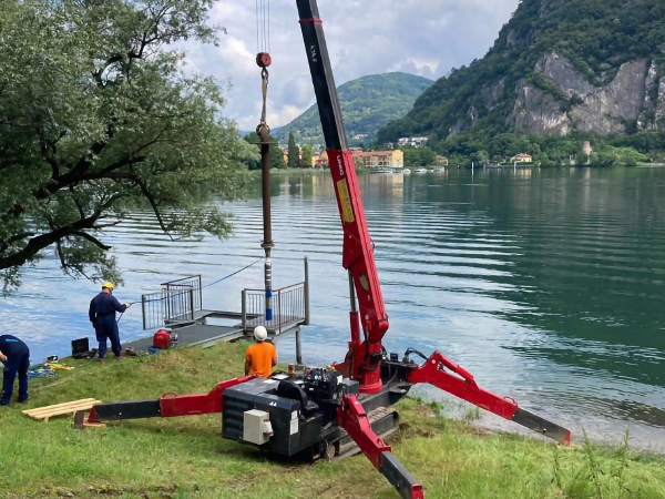 Installazione: Lago di Como